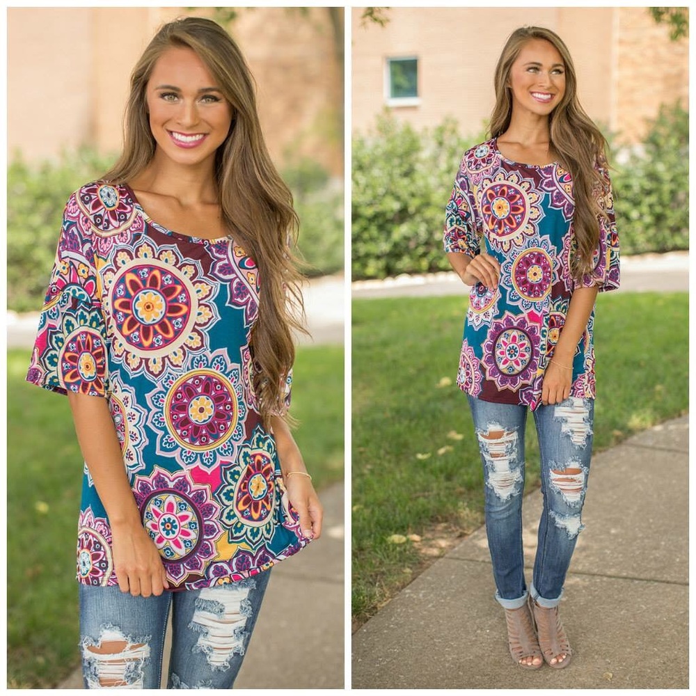 Colorful Blouse